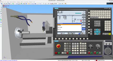 CNC machine simulator .